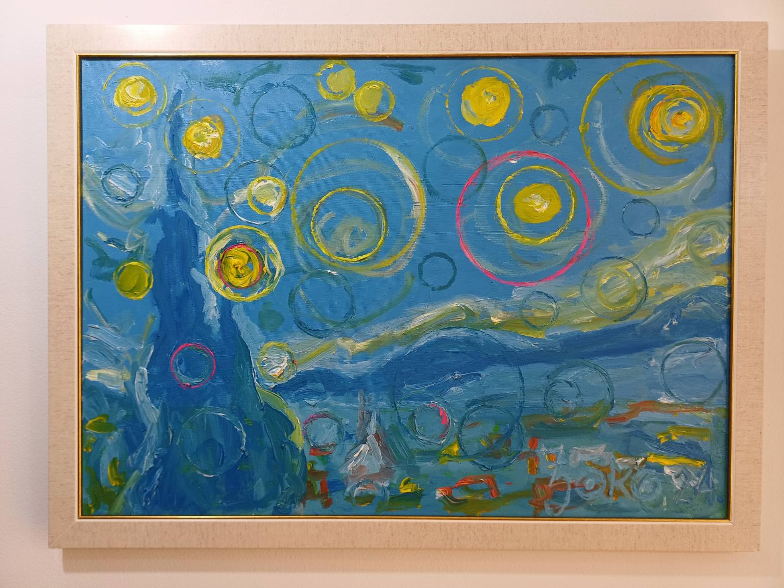 Polyform View of Van Gogh's "Starry Night"